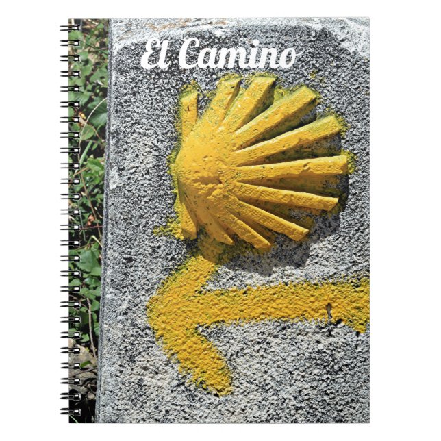 El Camino de Santiago de Compostela, Spanien, Musc Notizblock (Vorderseite)