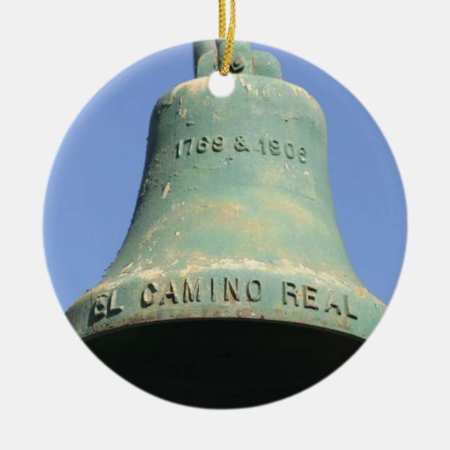 EL Camino Real 1769-1906 Keramik Ornament (Vorne)
