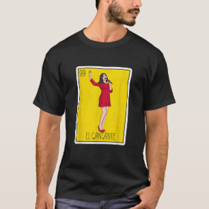 El Cantante Lottery Geschenk der Singer Card Mexic T-Shirt