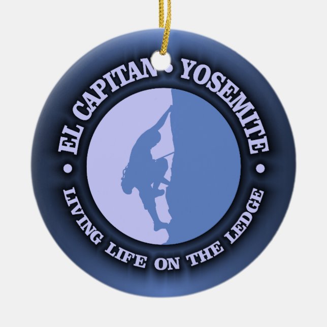 El Capitan Keramik Ornament (Vorne)