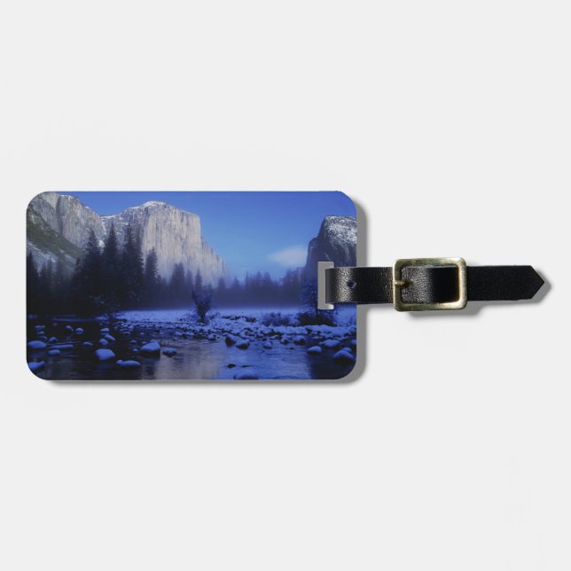 El Capitan Mountain, Yosemite National Park, Gepäckanhänger (Vorderseite horizontal)