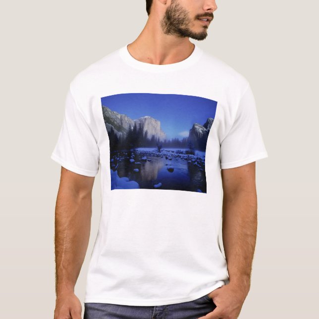El Capitan Mountain, Yosemite National Park, T-Shirt (Vorderseite)