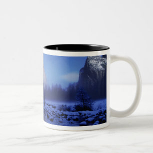 El Capitan Mountain, Yosemite-Nationalpark, Zweifarbige Tasse