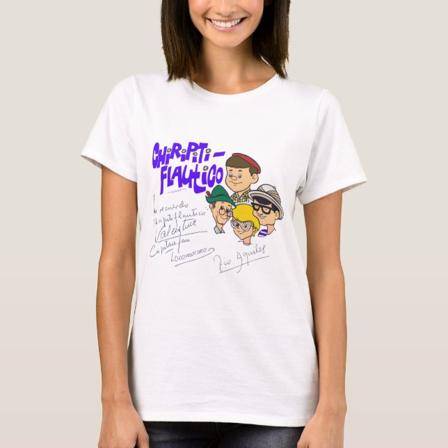 EL Capitán TAN, Valentina, Locomotoro y Tío T-Shirt (Vorderseite)