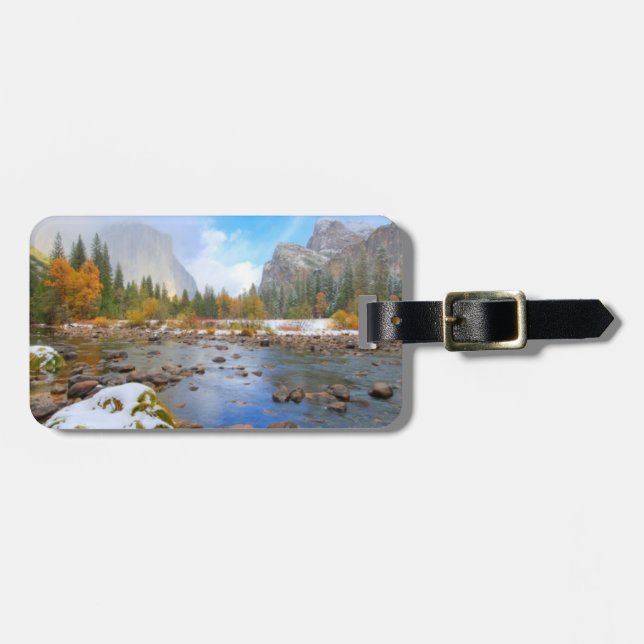 EL Capitan und drei Brüder Gepäckanhänger (Vorderseite horizontal)