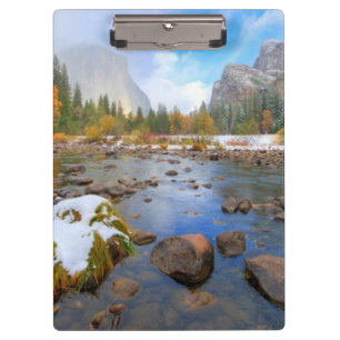 EL Capitan und drei Brüder Klemmbrett