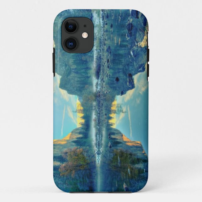 EL Capitan und drei Bruder-Reflexion Case-Mate iPhone Hülle (Rückseite)