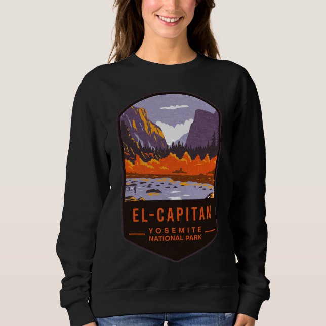 El-Capitan Yosemite National Park Sweatshirt (Vorderseite)