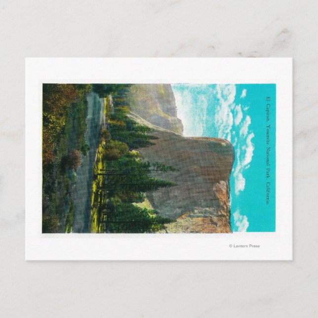 El Capitan, Yosemite ValleyYosemite, CA Postkarte (Vorderseite)
