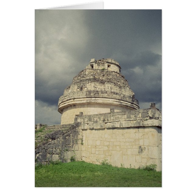El Caracol Mayan Observatory (Vorne)