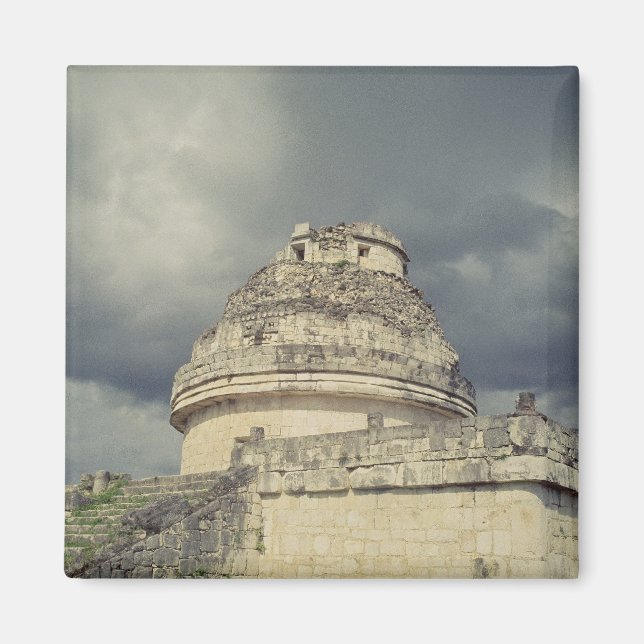 El Caracol Mayan Observatory Magnet (Vorne)