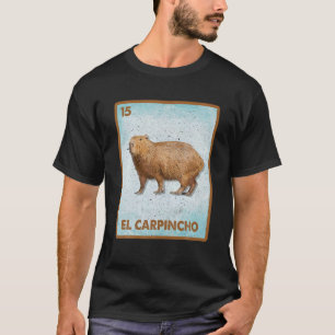 El Carpincho Mexican Capybara Card T-Shirt