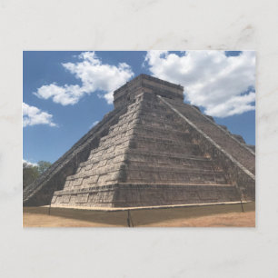 El Castillo - Chichen Itza, Mexiko #3 Postkarte