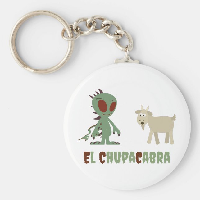 El Chupacabra Schlüsselanhänger (Vorne)