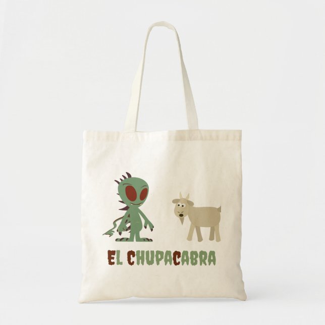 El Chupacabra Tragetasche (Vorne)