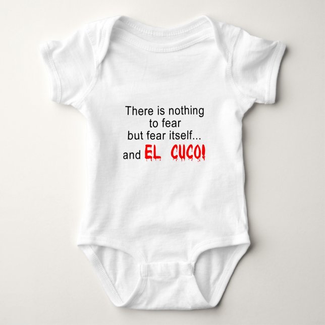 EL cuco Baby Strampler (Vorderseite)