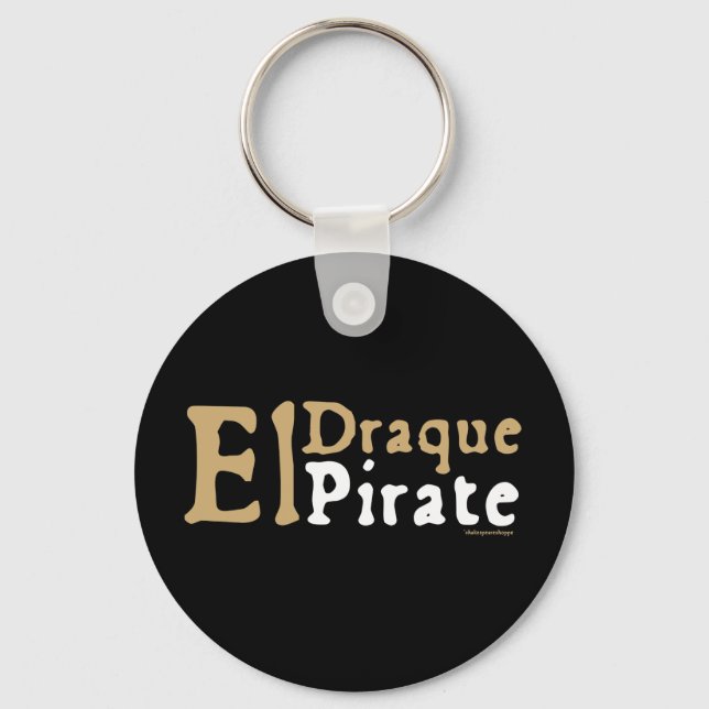 El Draque: Pirate Schlüsselanhänger (Vorderseite)