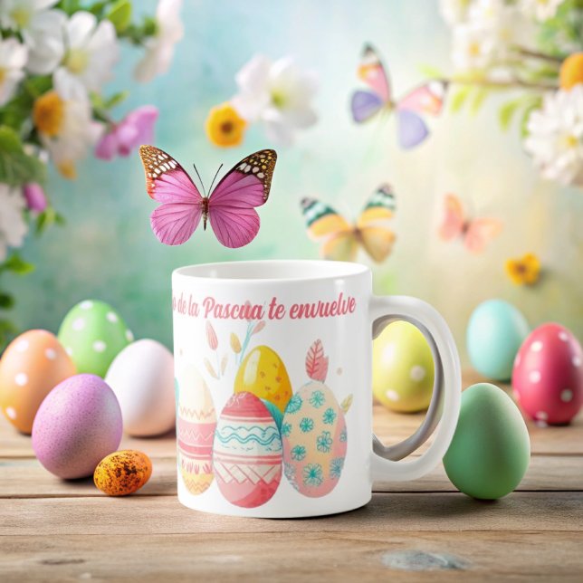 El dulce encanto de la Pascua Kaffeetasse (Von Creator hochgeladen)
