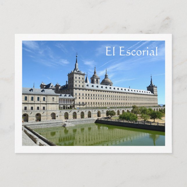 El Escorial, Spanien Postkarte (Vorderseite)