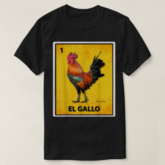 EL GALLO COLORADO T-Shirt (Design vorne)