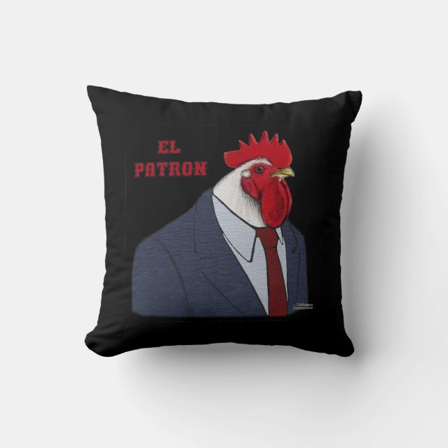 El Gallo Patron Kissen (Vorderseite)