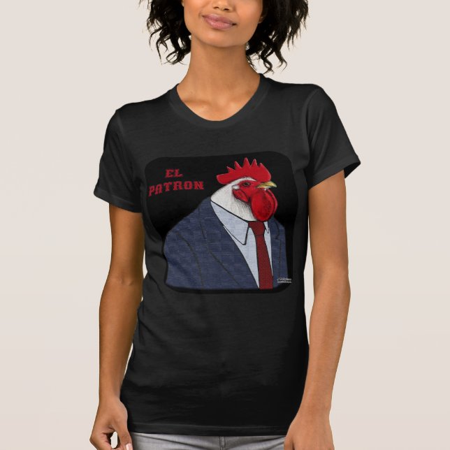 El Gallo Patron T-Shirt (Vorderseite)