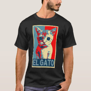 El Gato Meme Traurige Weinende Katze Kitty Meme Re T-Shirt