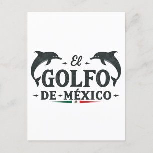 El Golfo De Mexico Amerikanische Golfregion Mexiko Ankündigungspostkarte