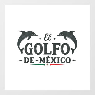 El Golfo De Mexico Amerikanische Golfregion Mexiko Fensteraufkleber
