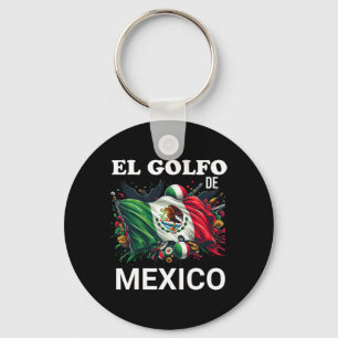 El Golfo De Mexico Bandera De Mexico Schlüsselanhänger