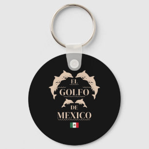 El Golfo de México Dolphin Golf von Mexiko Schlüsselanhänger