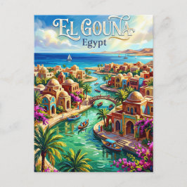 El Gouna Ägypten Postkarte