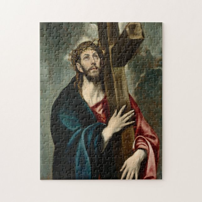 El Greco - Christus, der das Kreuz führt (Vertikal)