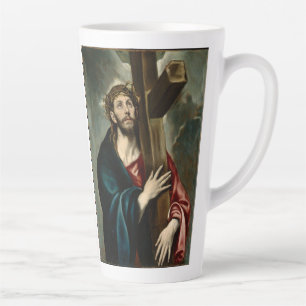 El Greco - Christus, der das Kreuz führt Milchtasse