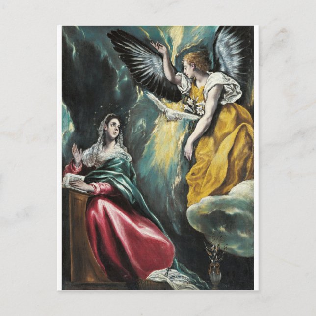 El Greco - Erklärung Postkarte (Vorderseite)