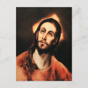 El Greco Jesus Christ Postcard Postkarte