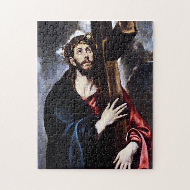 El Greco le Christ portant le puzzle croisé (Vertical)