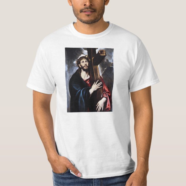 El Greco le Christ portant le T-shirt croisé (Devant)