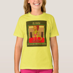 El Iggy Le T-shirt Des Filles De Lutte Extraordina