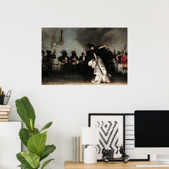 El Jaleo von John Singer Sargent Poster (Heimbüro)