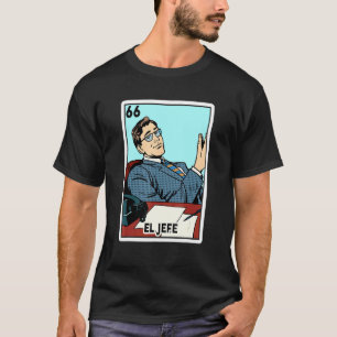 El Jefe Shirt Men Mexican Lottery Dia De Los Muert