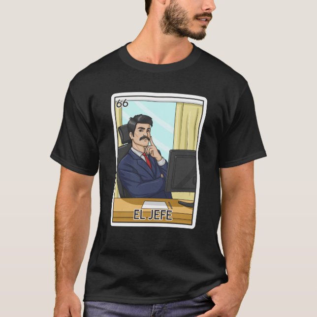 El Jefe verleiht der Boss Mexican Lotterie den Che T-Shirt (Vorderseite)