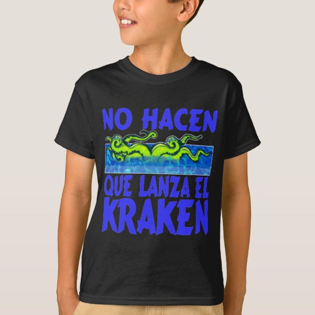 EL Kraken T-Shirt (Vorderseite)