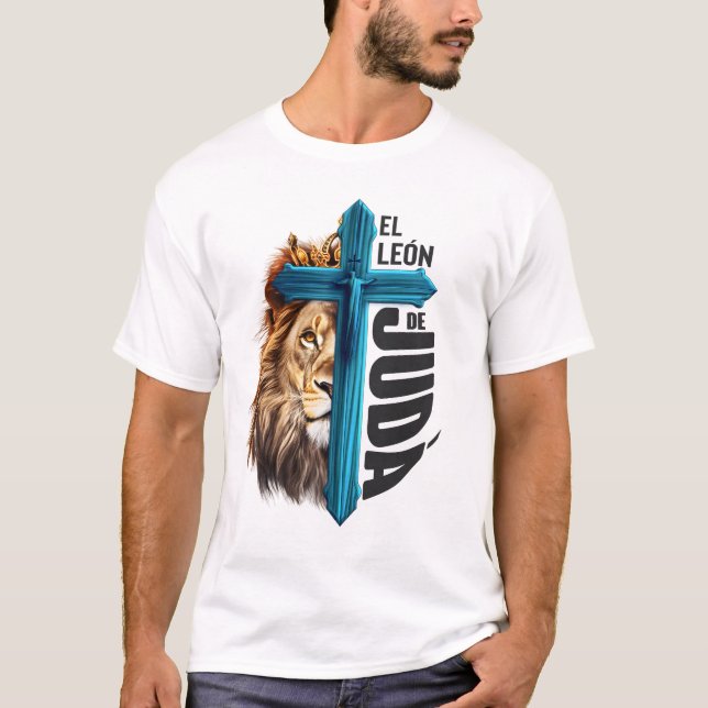 el león de judá T-Shirt (Vorderseite)