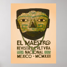 El Maestro Cactus Prints | Mexikanische Botanische