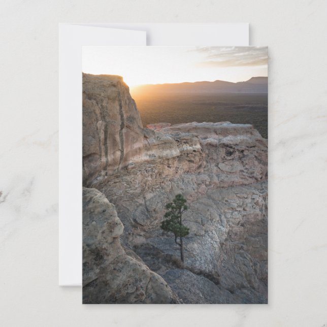 El Malpais Sandstone Bluffs Card Karte (Vorderseite)