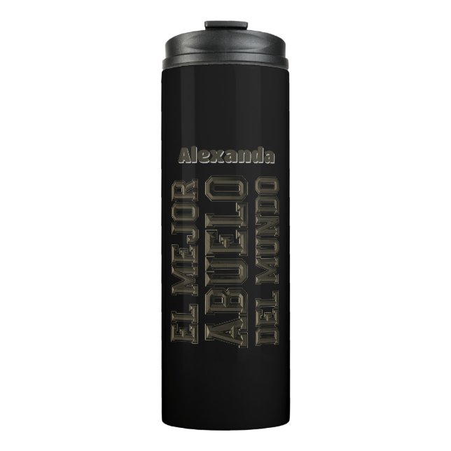 El Mejor Abuelo del Mundo Thermosbecher (Vorderseite)