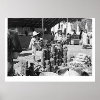 El Mercado, San Cristobal de Las Casas Poster