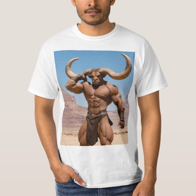 El Minotauro: Mito y Magia en Tu Estilo T-Shirt (Vorderseite)