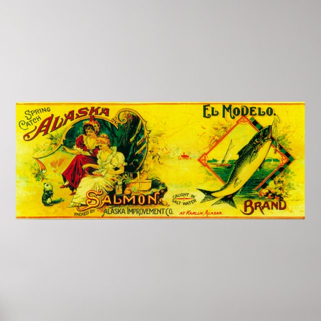 El Modelo Lmon kann LabelKarluk, AK Poster (Vorne)